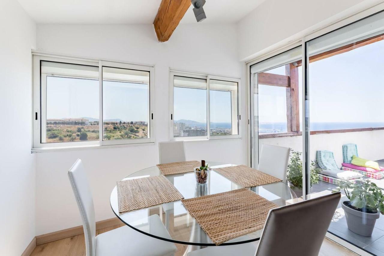 Appartement Cosy Verduron Vue Mer Panoramique Марсель Екстер'єр фото